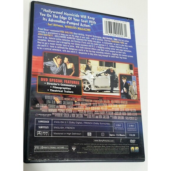 Police Action DVD Lot Righteous Kill Miami Vice End of Watch Homicide Set - Picture 14 of 15